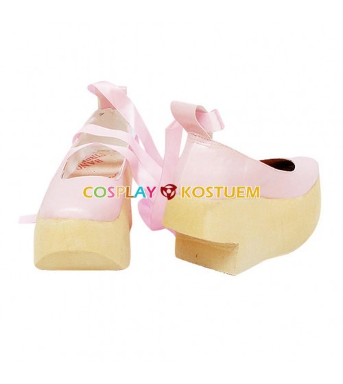 NANA Oosaki Nana cosplay Schuhe oder Stiefel rosa