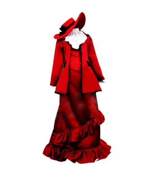 Black Butler Madam Red Kleid Cosplay Kostüme