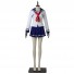 Battle Girl High School Asuha Kusunoki Cosplay Kleidung  Kostüme weiß und dunkelblau